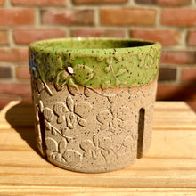 Load image into Gallery viewer, SMALL ORCHID POTS -STONEWARE