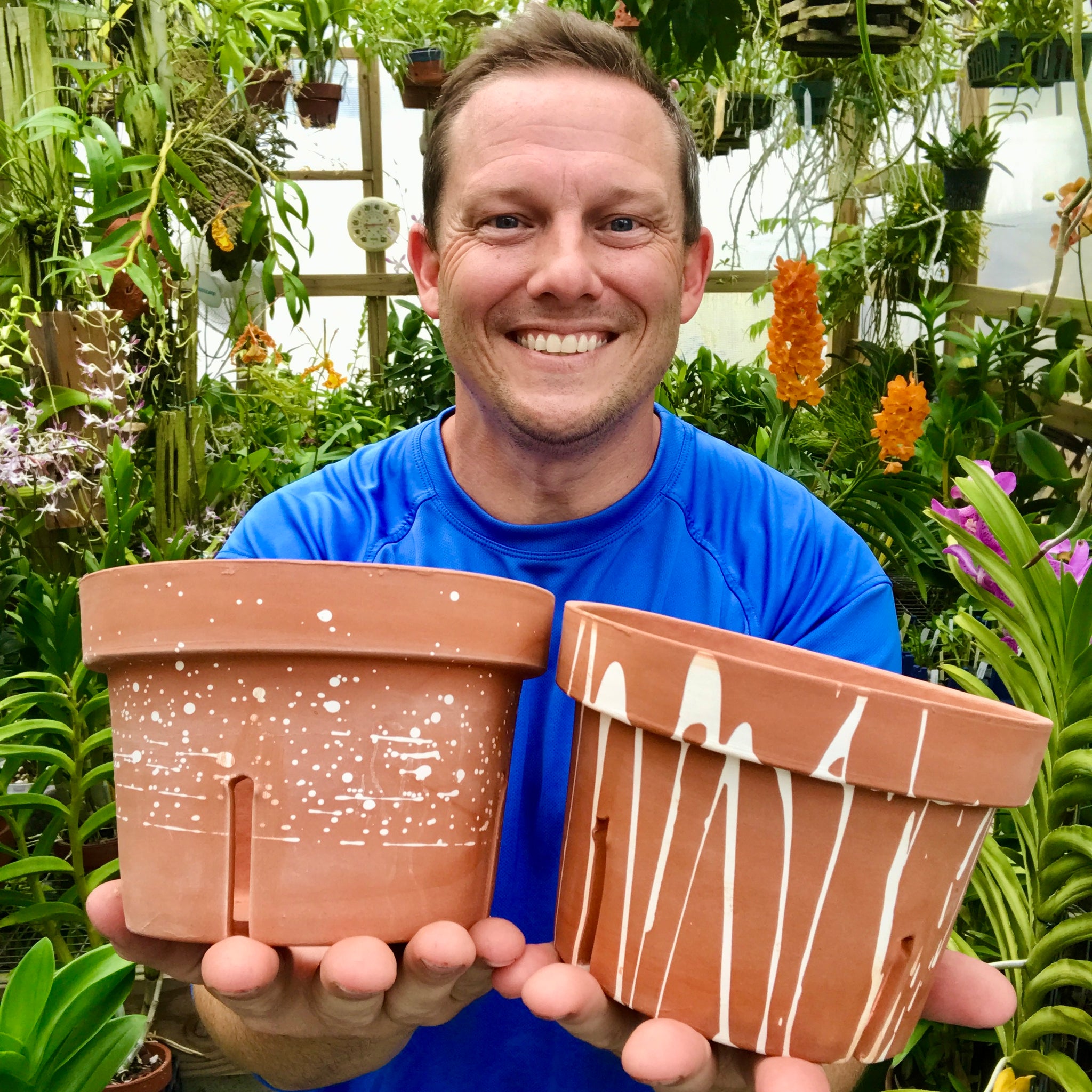dealz plant pots DRIZZLE/SPLATTER TC POTS DRIZZLE